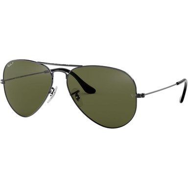 RAY-BAN RB3025 CLASSIC AVIATOR GAFAS DE SOL | GUNMETAL / GREEN II - 2