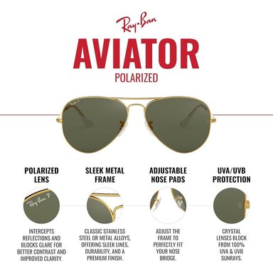 RAY-BAN RB3025 CLASSIC AVIATOR GAFAS DE SOL | GUNMETAL / GREEN II - 3