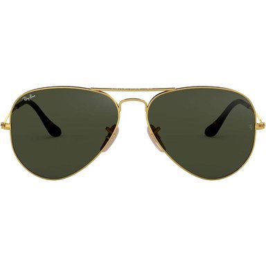 RAY-BAN RB3025 AVIATOR FOTOCROMÁTICAS GAFAS DE SOL PARA HOMBRE | GOLD ON BLACK / GREEN II