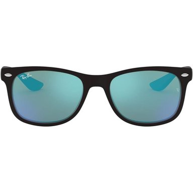 RAY-BAN JUNIOR RJ9052S GAFAS DE SOL PARA NIÑOS | BLACK / BLUE FLASH I