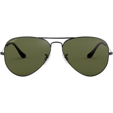 RAY-BAN RB3025 CLASSIC AVIATOR GAFAS DE SOL | GUNMETAL / GREEN I