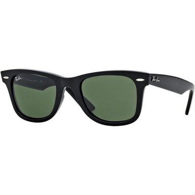 RAY-BAN RB2140 ORIGINAL WAYFARER GAFAS DE SOL PARA HOMBRE | BLACK / GREEN I