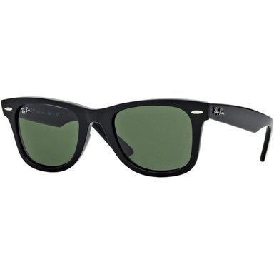 RAY-BAN RB2140 ORIGINAL WAYFARER POLARIZADAS GAFAS DE SOL PARA HOMBRE | BLACK / GREEN I