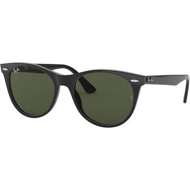 RAY-BAN RB2185 WAYFARER II EVOLVE GAFAS DE SOL PARA HOMBRE | BLACK / GREEN II
