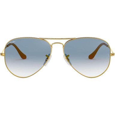 RAY-BAN RB3025 AVIATOR FOTOCROMÁTICAS GAFAS DE SOL PARA HOMBRE | GOLD / CLEAR BLUE I