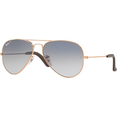 RAY-BAN RB3025 CLASSIC AVIATOR GAFAS DE SOL | COPPER / BLUE GREY