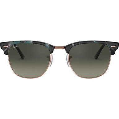 RAY-BAN RB3016 CLUBMASTER GAFAS DE SOL PARA HOMBRE | SPOTTED GREY / GREEN / LIGHT GREY DARK GREY