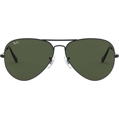 RAY-BAN RB3026 LARGE METAL II GAFAS DE SOL AVIATOR | BLACK / GREEN