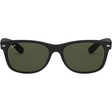 RAY-BAN RB2132 NEW WAYFARER GAFAS DE SOL PARA HOMBRE | RUBBER BLACK / GREEN I
