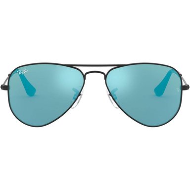 RAY-BAN JUNIOR RJ9506S GAFAS DE SOL PARA NIÑOS | BLACK / BLUE FLASH