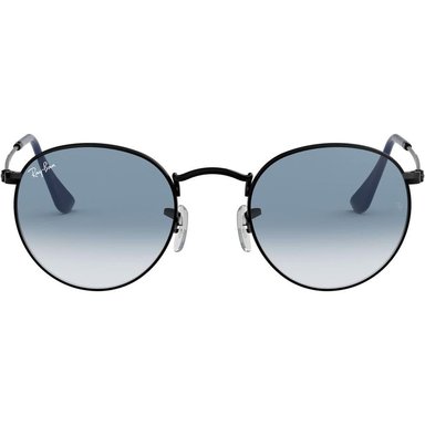 RAY-BAN RB3447 GAFAS DE SOL DE METAL | BLACK / CLEAR BLUE
