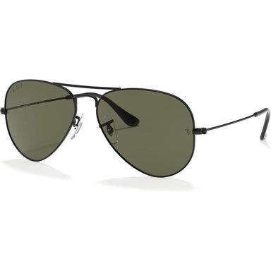 RAY-BAN RB3025 CLASSIC AVIATOR GAFAS DE SOL | BLACK / GREEN