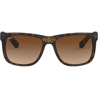 RAY-BAN RB4165 JUSTIN GAFAS DE SOL PARA HOMBRE | RUBBER LIGHT HAVANA / BROWN DARK BROWN II