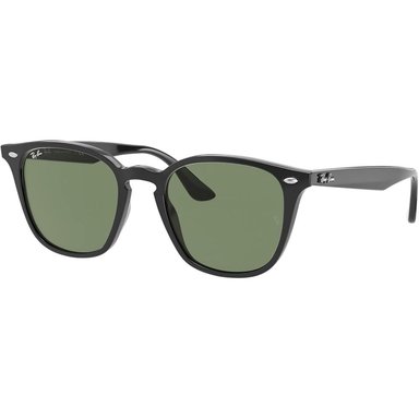 RAY-BAN RB4258F GAFAS DE SOL CUADRADAS PUENTE BAJO | BLACK / DARK GREEN