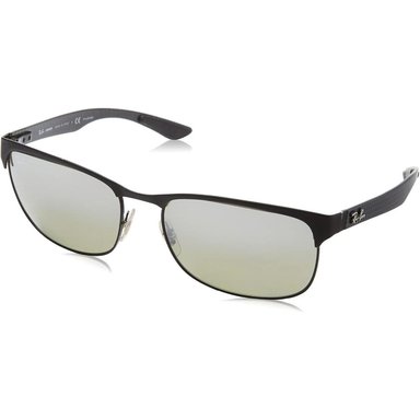 RAY-BAN RB8319CH CHROMANCE GAFAS DE SOL PARA HOMBRE | BLACK BLACK / GREY SILVER
