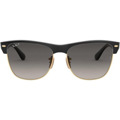 RAY-BAN RB4175 CLUBMASTER EXTRAGRANDES GAFAS DE SOL PARA HOMBRE | DEMI GLOSS BLACK / GREY DARK GREY