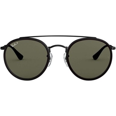 RAY-BAN RB3647N GAFAS DE SOL DOBLE PUENTE | BLACK / GREEN
