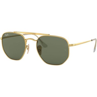 RAY-BAN RB3648 THE MARSHAL GAFAS DE SOL CUADRADAS | GOLD / GREEN II