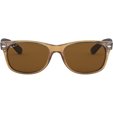 RAY-BAN RB2132 NEW WAYFARER GAFAS DE SOL PARA HOMBRE | GOLD FRAME / BROWN XLT LENS