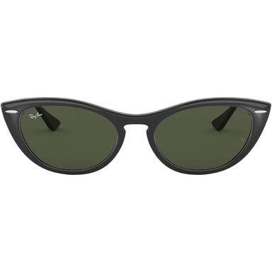 RAY-BAN RB4314N NINA CAT EYE GAFAS DE SOL PARA MUJER | BLACK / GREEN III