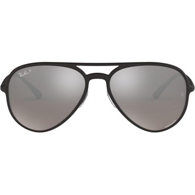 RAY-BAN RB4320CH CHROMANCE AVIATOR GAFAS DE SOL PARA HOMBRE | BLACK / GREY SILVER