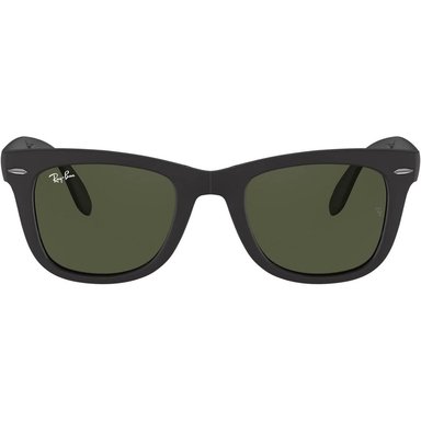 RAY-BAN RB4105 WAYFARER PLEGABLES GAFAS DE SOL PARA HOMBRE | BLACK / GREEN VI