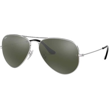 RAY-BAN RB3025 CLASSIC AVIATOR ESPEJO GAFAS DE SOL | SILVER / GREY I