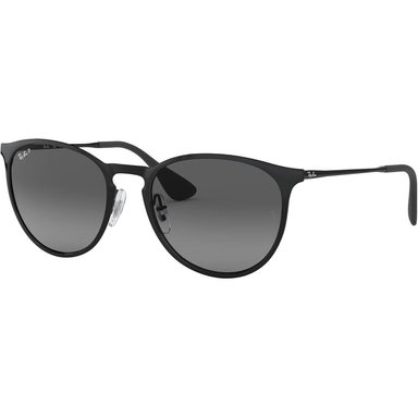 RAY-BAN RB3539 ERIKA DE METAL GAFAS DE SOL PARA MUJER | BLACK / LIGHT GREY GREY