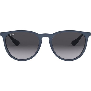 RAY-BAN RB4171 ERIKA GAFAS DE SOL | RUBBER BLUE / LIGHT GREY DARK GREY