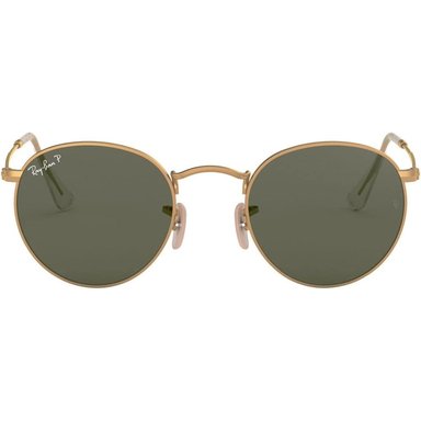 RAY-BAN RB3447 GAFAS DE SOL DE METAL | GOLD / GREEN