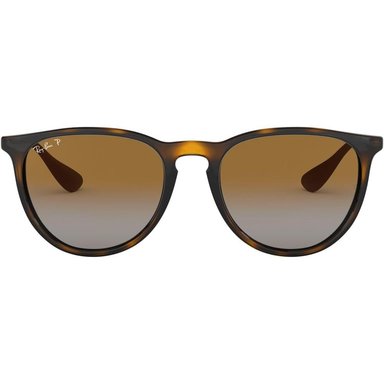 RAY-BAN RB4171F ERIKA PUENTE BAJO GAFAS DE SOL PARA MUJER | LIGHT HAVANA / GREY BROWN