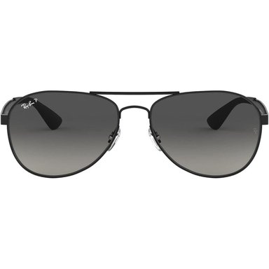 RAY-BAN RB3549 AVIATOR GAFAS DE SOL PARA HOMBRE | BLACK / LIGHT GREY DARK GREY I