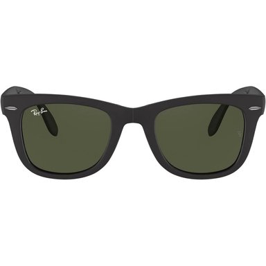 RAY-BAN RB4105 WAYFARER PLEGABLES GAFAS DE SOL PARA HOMBRE | BLACK / GREEN III