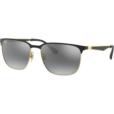 RAY-BAN RB3569 GAFAS DE SOL PARA HOMBRE | BLACK ON GOLD / GREY MIRROR SILVER
