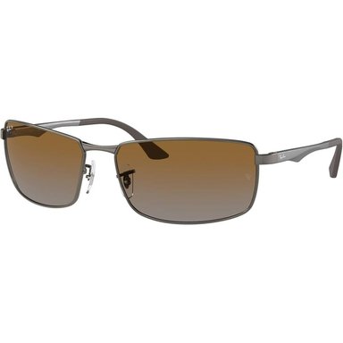 RAY-BAN RB3498 GAFAS DE SOL PARA HOMBRE | GUNMETAL / GREY BROWN II