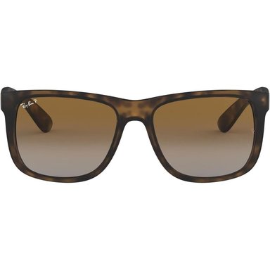 RAY-BAN RB4165 JUSTIN GAFAS DE SOL PARA HOMBRE | RUBBER HAVANA / GREY BROWN