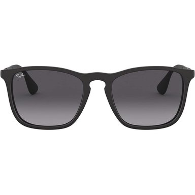 RAY-BAN RB4187 CHRIS GAFAS DE SOL PARA HOMBRE | RUBBER BLACK / LIGHT GREY DARK GREY