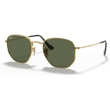 RAY-BAN RB3548N GAFAS DE SOL HEXAGONALES | GOLD / GREEN I