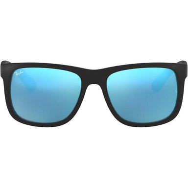 RAY-BAN RB4165 JUSTIN GAFAS DE SOL PARA HOMBRE | RUBBER BLACK / BLUE II