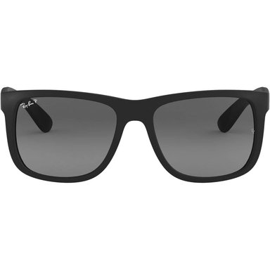 RAY-BAN RB4165 JUSTIN GAFAS DE SOL PARA HOMBRE | RUBBER BLACK / LIGHT GREY GREY