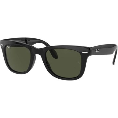 RAY-BAN RB4105 WAYFARER PLEGABLES GAFAS DE SOL PARA HOMBRE | BLACK / GREEN IV