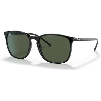 RAY-BAN RB4387 EVOLVE GAFAS DE SOL CUADRADAS FOTOCROMÁTICAS | BLACK / DARK GREEN