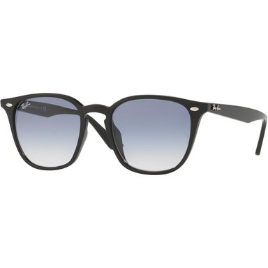 RAY-BAN RB4258F GAFAS DE SOL CUADRADAS PUENTE BAJO | BLACK / CLEAR LIGHT BLUE