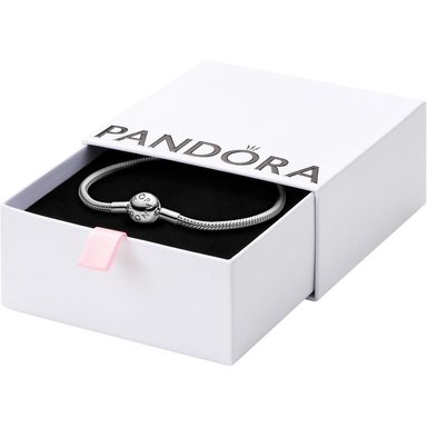 PANDORA MOMENTS PULSERA CADENA SERPIENTE 21 CM | PLATA