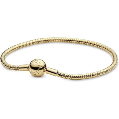 PANDORA MOMENTS PULSERA CADENA SERPIENTE 19 CM | ORO - 2
