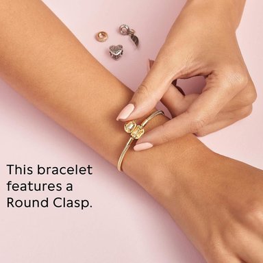 PANDORA MOMENTS PULSERA CADENA SERPIENTE 19 CM | ORO - 5