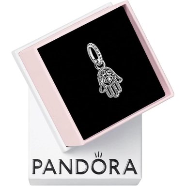 PANDORA CHARM PROTECTIVE HAMSA HAND | PLATA