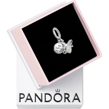 PANDORA CHARM DARK FIREFLY | PLATA