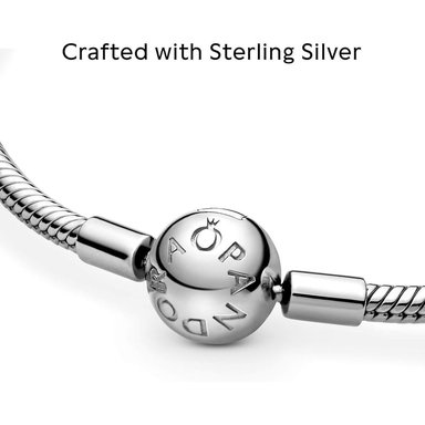 PANDORA MOMENTS PULSERA CADENA SERPIENTE 23 CM | PLATA - 4