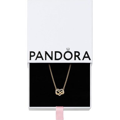 PANDORA COLLAR INFINITY HEART | ORO